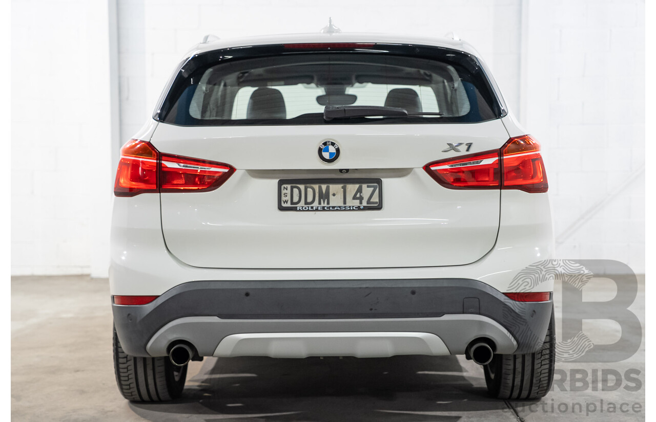 04/2016 BMW X1 xDrive 20d AWD F48 4d Wagon Mineral White Turbo Diesel 2.0L