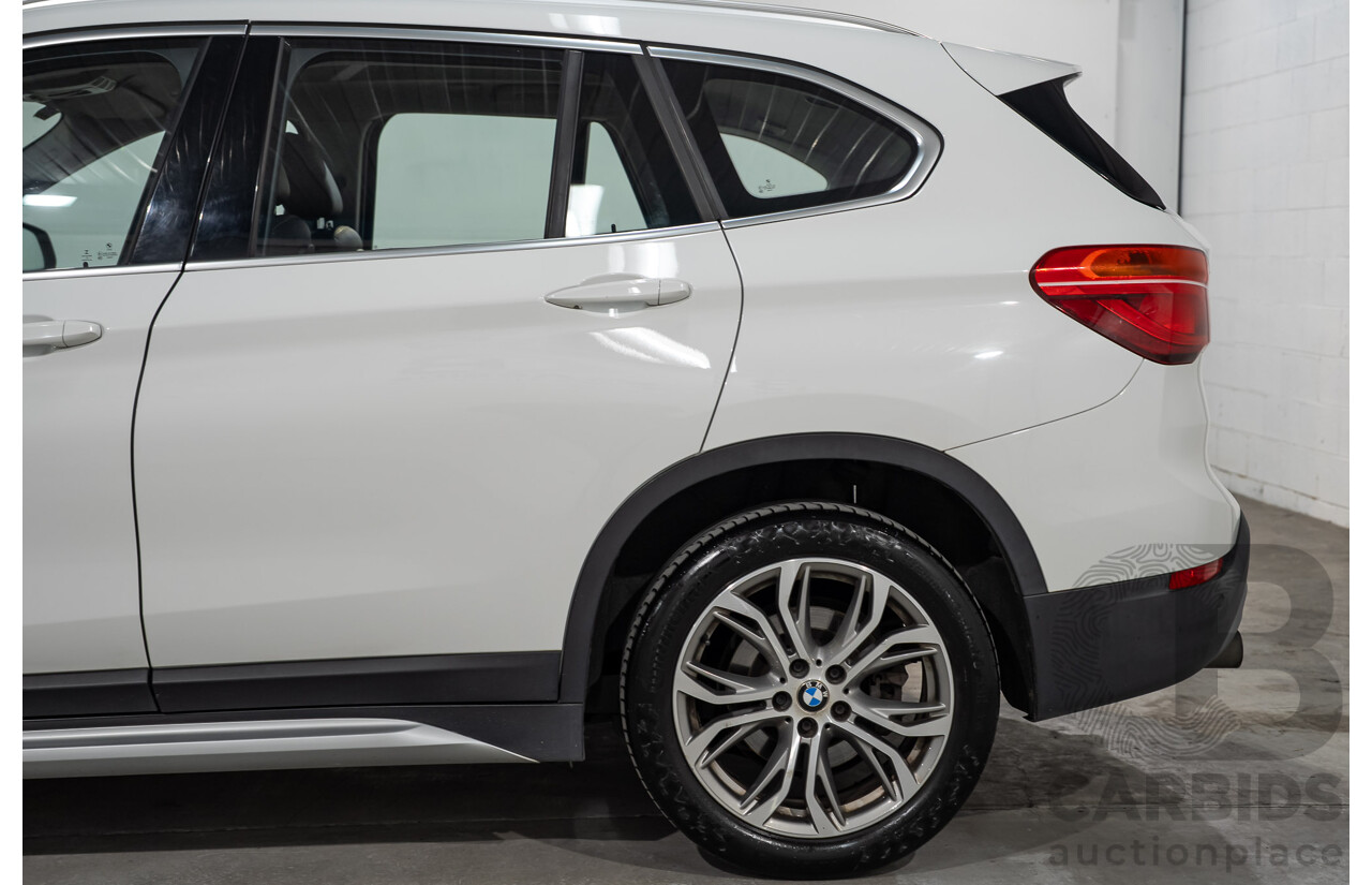 04/2016 BMW X1 xDrive 20d AWD F48 4d Wagon Mineral White Turbo Diesel 2.0L