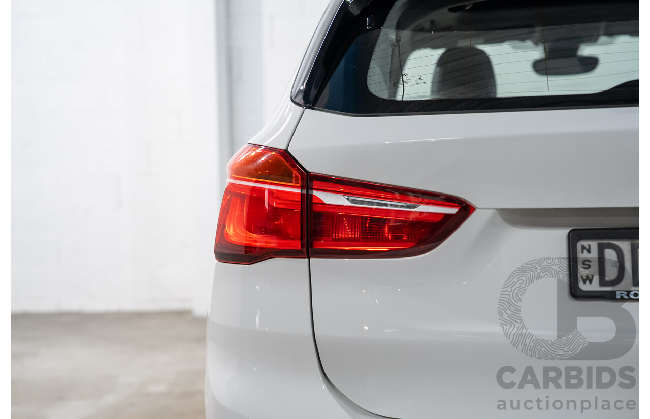 04/2016 BMW X1 xDrive 20d AWD F48 4d Wagon Mineral White Turbo Diesel 2.0L
