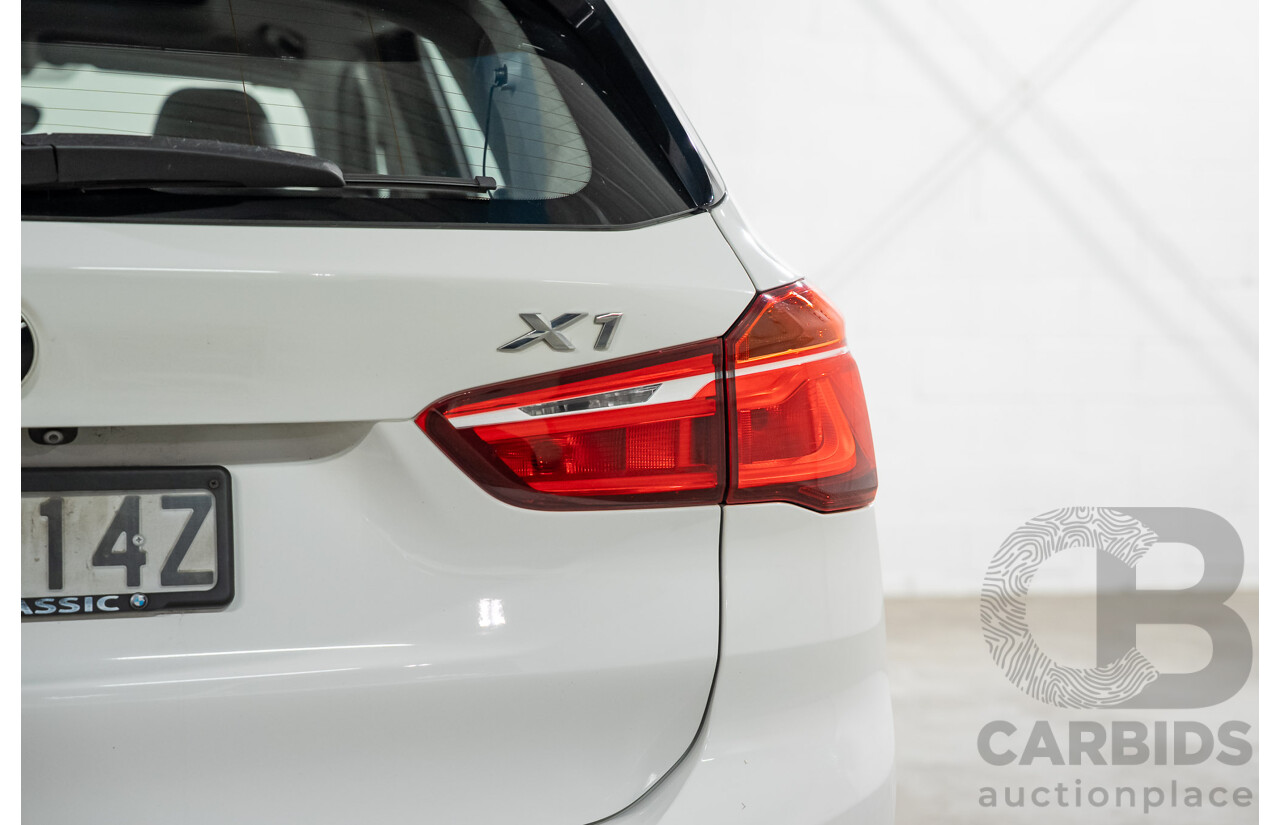 04/2016 BMW X1 xDrive 20d AWD F48 4d Wagon Mineral White Turbo Diesel 2.0L