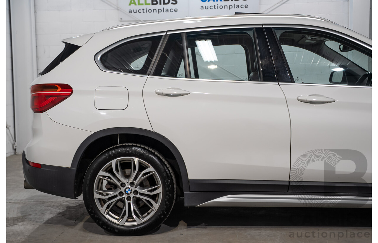 04/2016 BMW X1 xDrive 20d AWD F48 4d Wagon Mineral White Turbo Diesel 2.0L