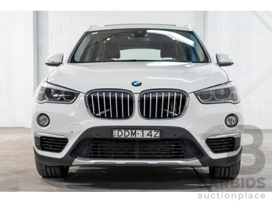 04/2016 BMW X1 xDrive 20d AWD F48 4d Wagon Mineral White Turbo Diesel 2.0L