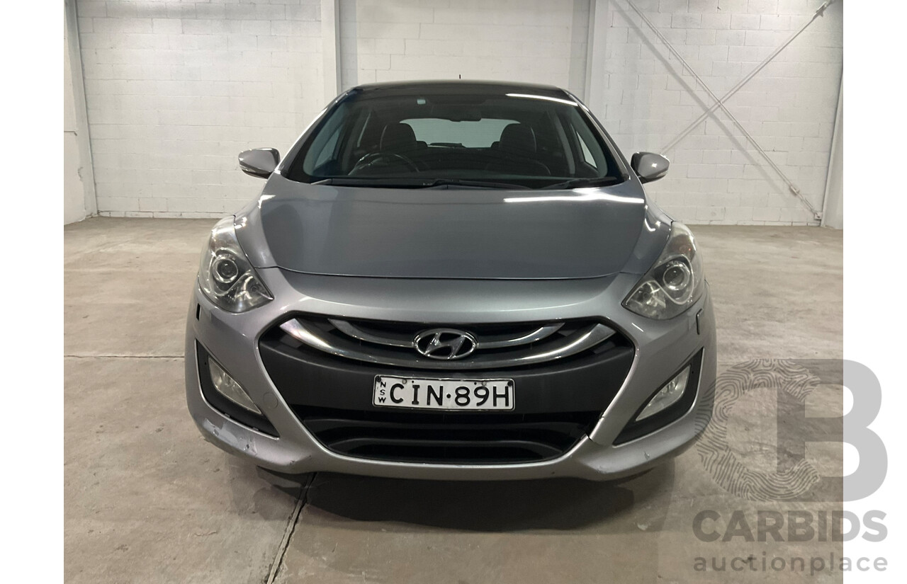 10/2012 Hyundai I30 Premium GD 5D Hatchback Silver 1.8L