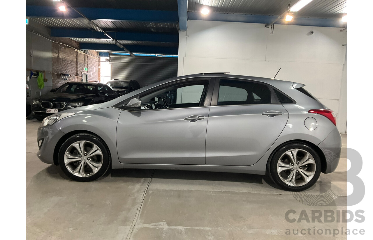 10/2012 Hyundai I30 Premium GD 5D Hatchback Silver 1.8L