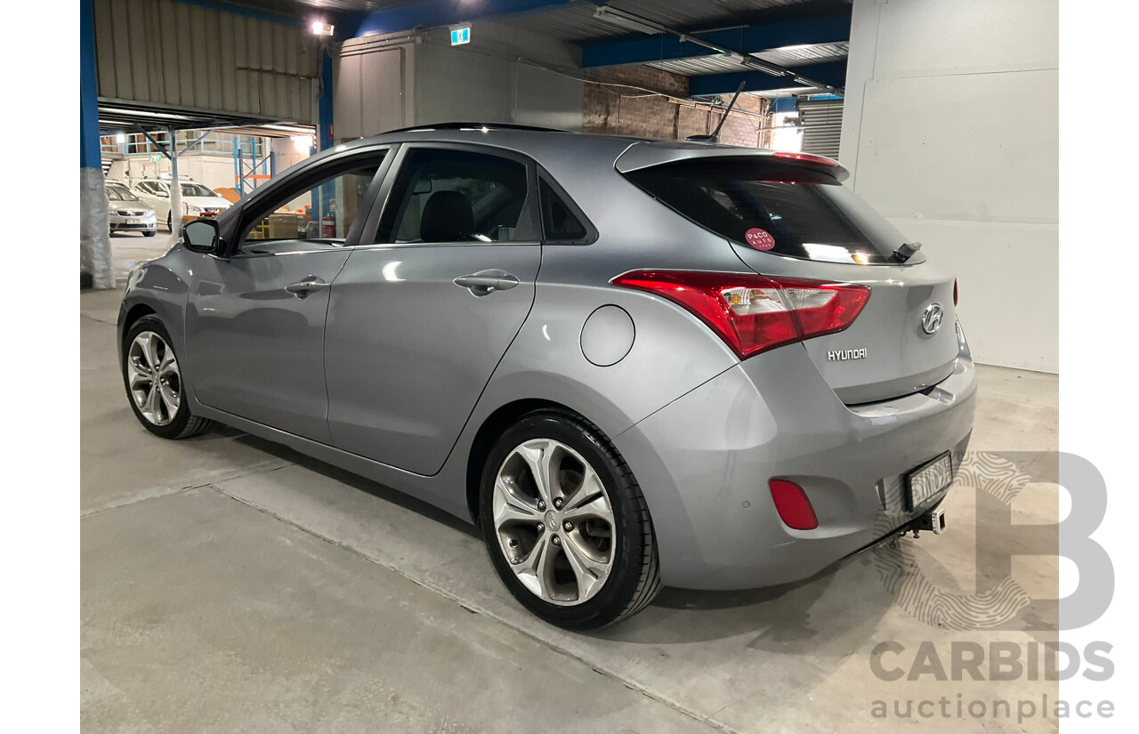 10/2012 Hyundai I30 Premium GD 5D Hatchback Silver 1.8L
