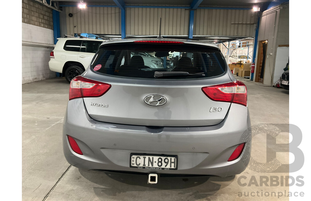 10/2012 Hyundai I30 Premium GD 5D Hatchback Silver 1.8L
