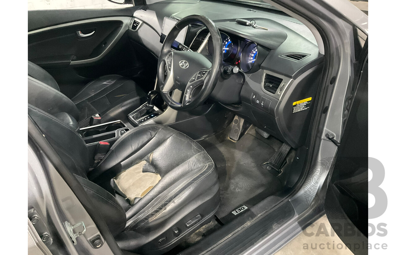 10/2012 Hyundai I30 Premium GD 5D Hatchback Silver 1.8L