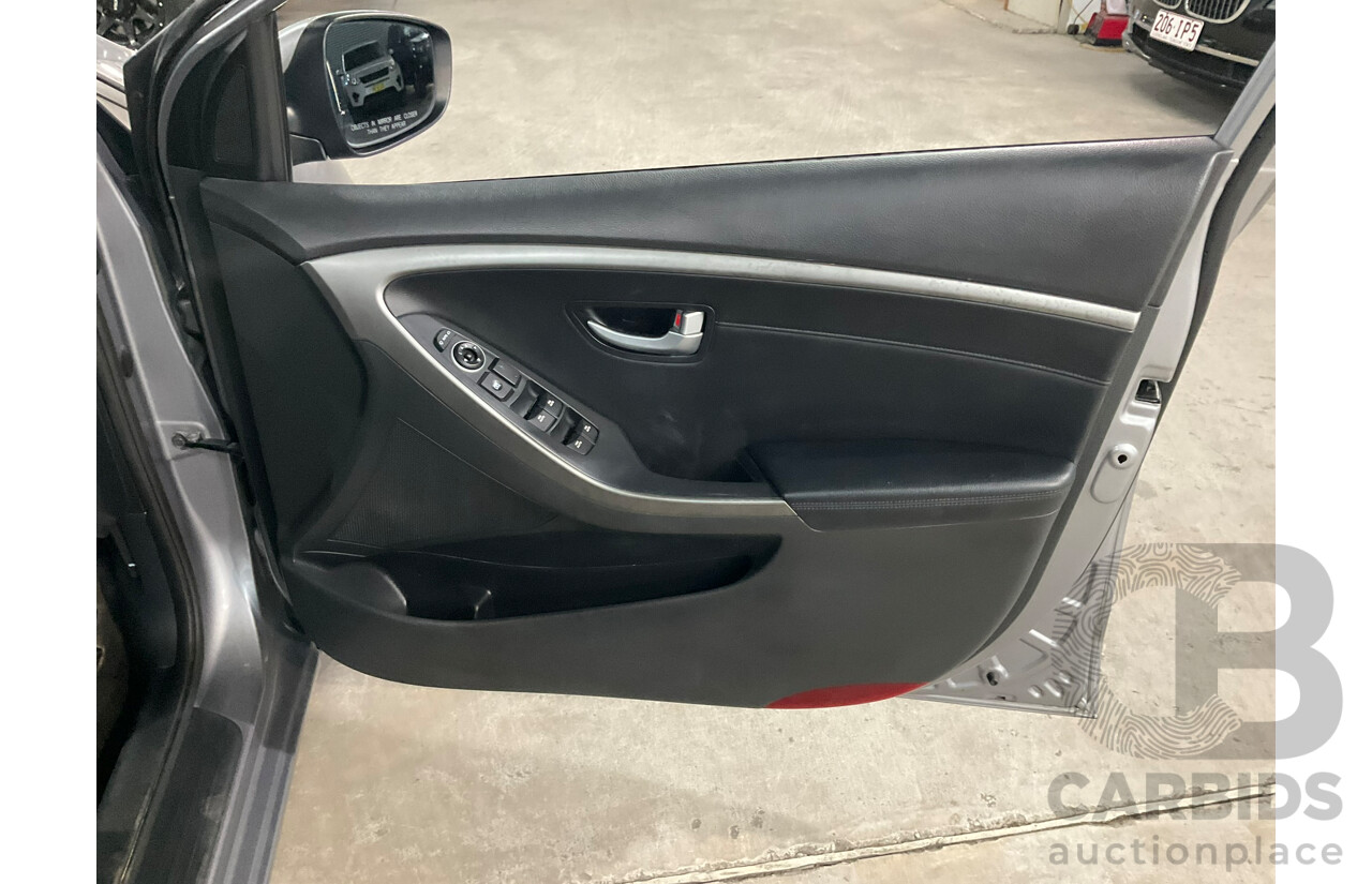 10/2012 Hyundai I30 Premium GD 5D Hatchback Silver 1.8L