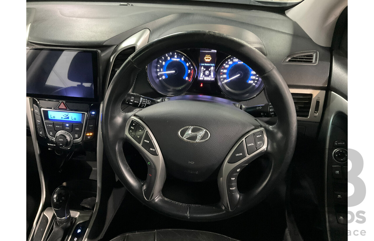 10/2012 Hyundai I30 Premium GD 5D Hatchback Silver 1.8L