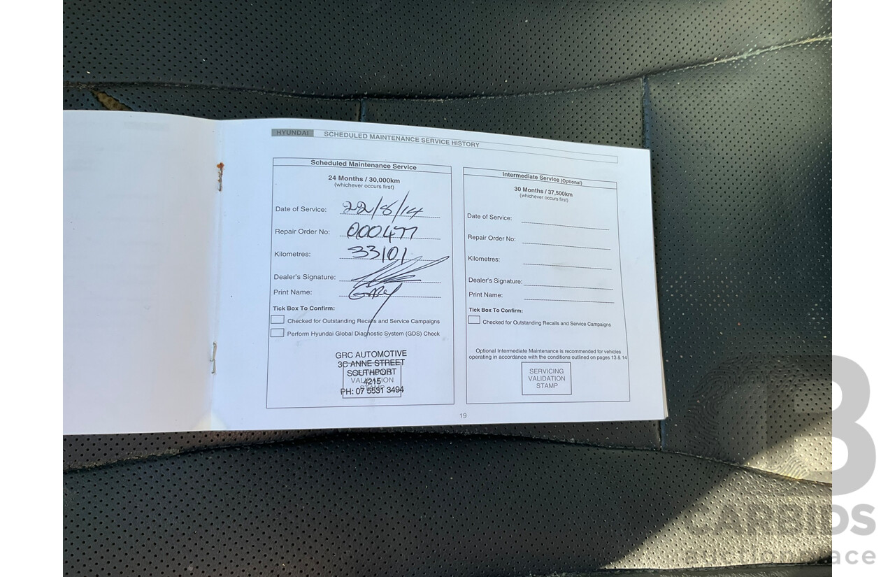 10/2012 Hyundai I30 Premium GD 5D Hatchback Silver 1.8L