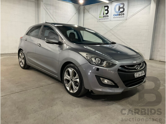 10/2012 Hyundai I30 Premium GD 5D Hatchback Silver 1.8L