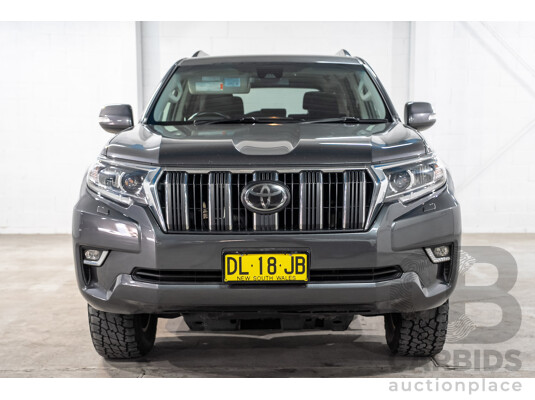 08/2019 Toyota Landcruiser Prado GXL (4x4) GDJ150R 4d Wagon Grey Turbo Diesel 2.8L
