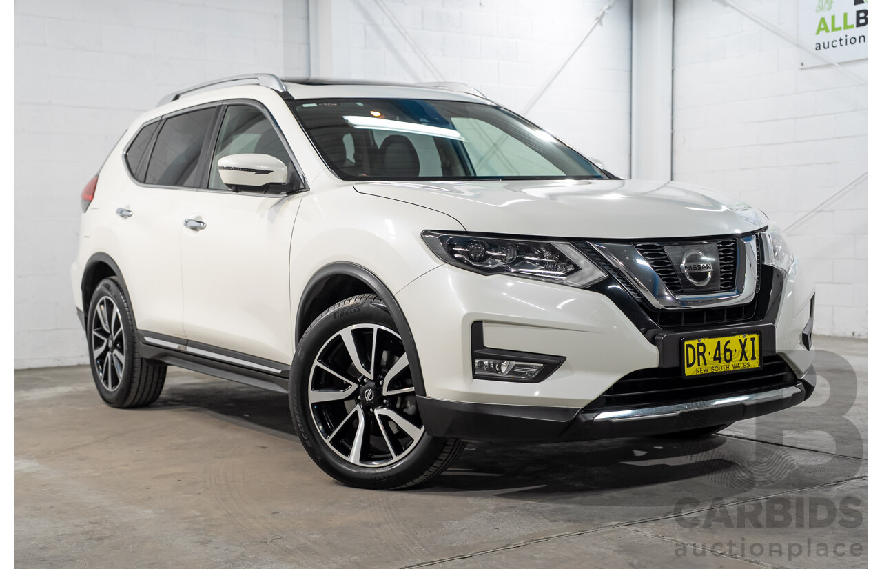 05/2018 Nissan X-Trail TL (4WD) 4WD T32 SERIES 2 4D Wagon Turbo Diesel Polar White 2.0L