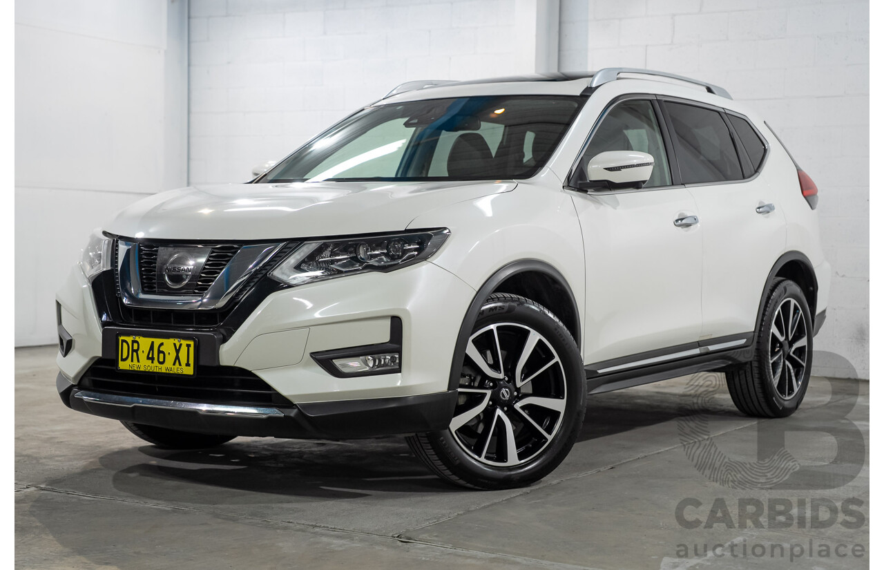 05/2018 Nissan X-Trail TL (4WD) 4WD T32 SERIES 2 4D Wagon Turbo Diesel Polar White 2.0L
