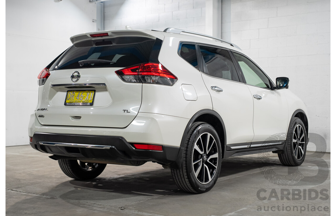 05/2018 Nissan X-Trail TL (4WD) 4WD T32 SERIES 2 4D Wagon Turbo Diesel Polar White 2.0L
