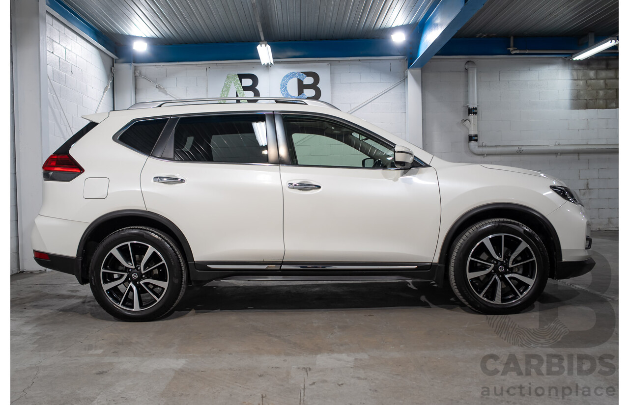 05/2018 Nissan X-Trail TL (4WD) 4WD T32 SERIES 2 4D Wagon Turbo Diesel Polar White 2.0L