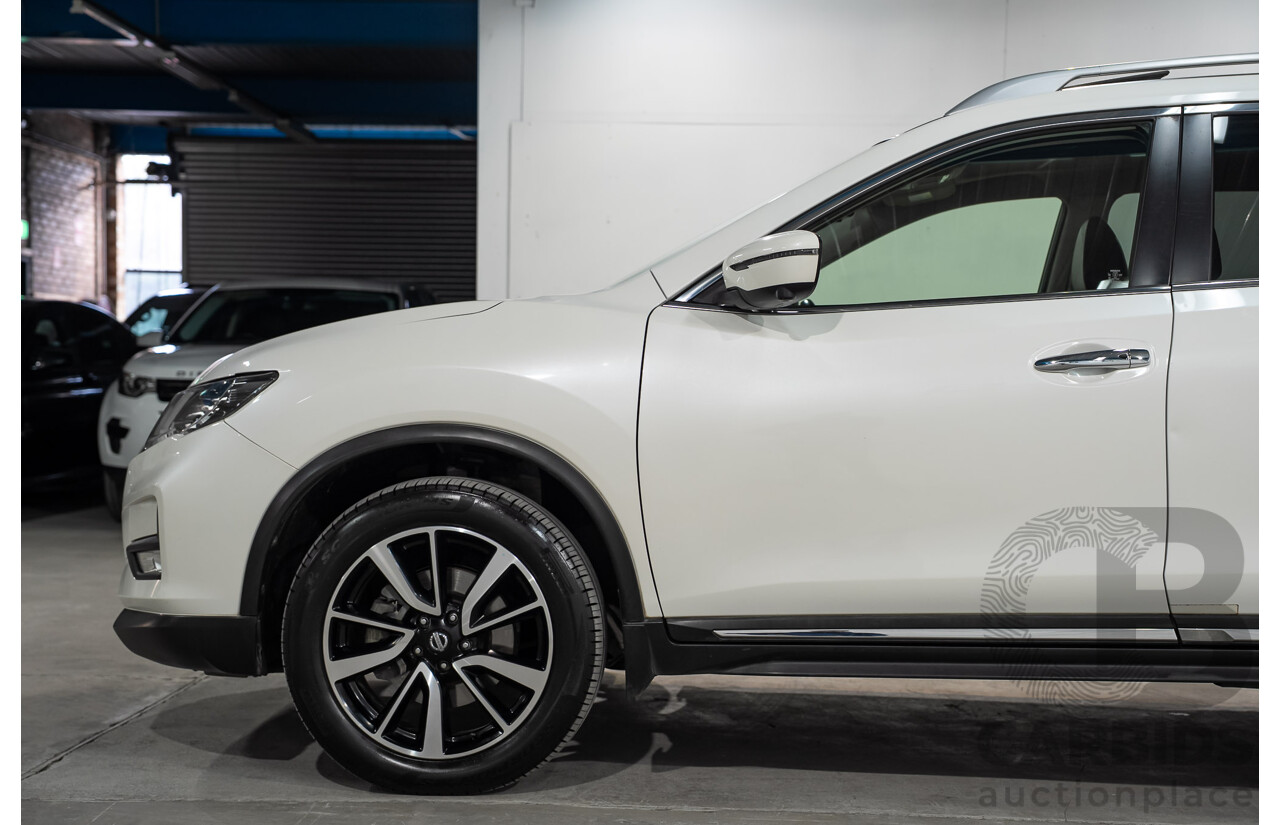 05/2018 Nissan X-Trail TL (4WD) 4WD T32 SERIES 2 4D Wagon Turbo Diesel Polar White 2.0L