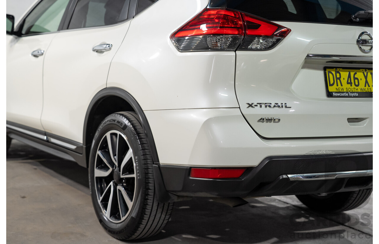 05/2018 Nissan X-Trail TL (4WD) 4WD T32 SERIES 2 4D Wagon Turbo Diesel Polar White 2.0L