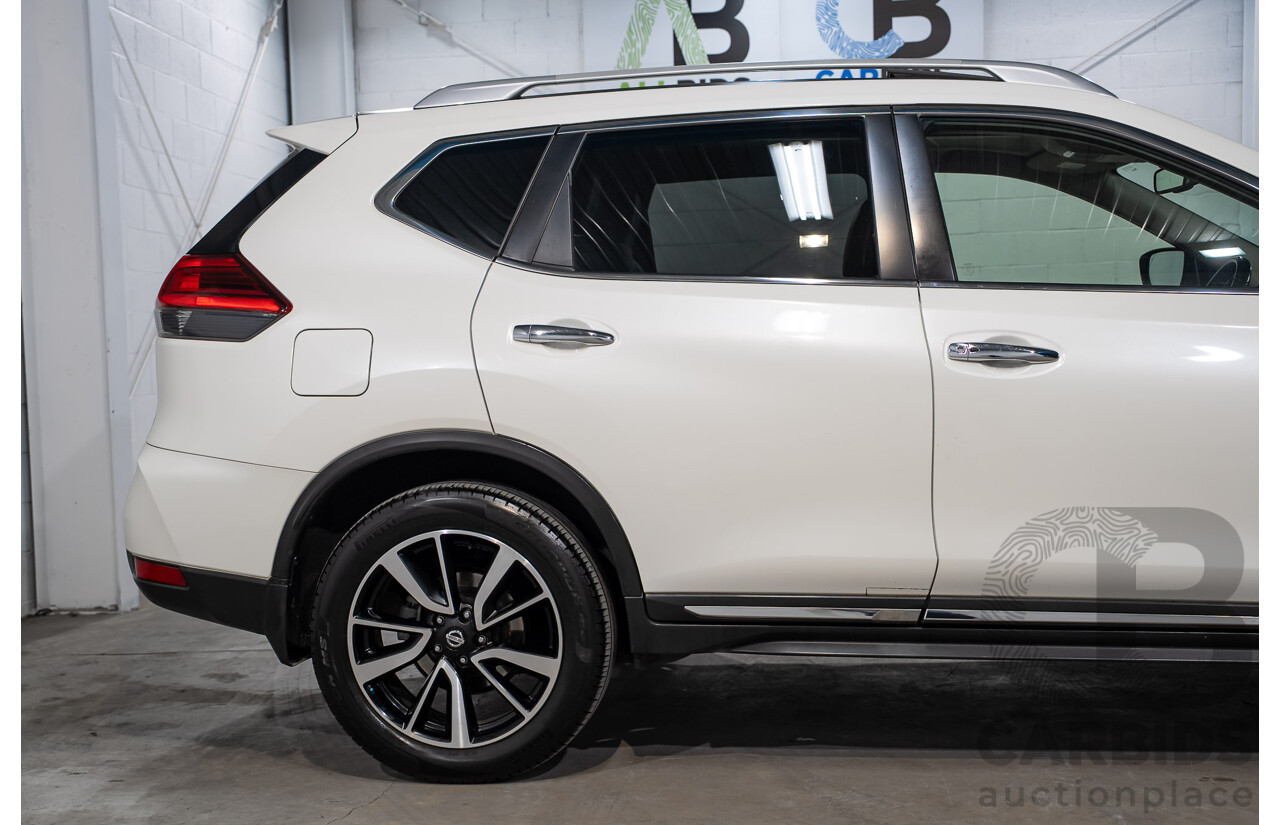 05/2018 Nissan X-Trail TL (4WD) 4WD T32 SERIES 2 4D Wagon Turbo Diesel Polar White 2.0L