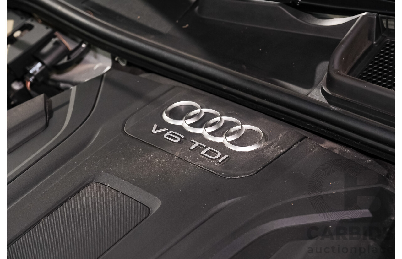 05/2016 Audi Q7 3.0 TDI Quattro 160kW (AWD) 4M MY17 4D Wagon Deep Black V6 Turbo Diesel 3.0L
