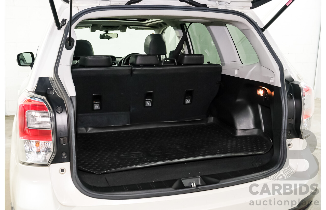 03/2016 Subaru Forester 2.5i-S AWD MY16 4D Wagon White 2.5L