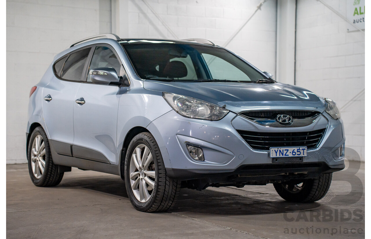 11/11 Hyundai Ix35 Highlander LM MY11 4d Wagon Blue 2.0L
