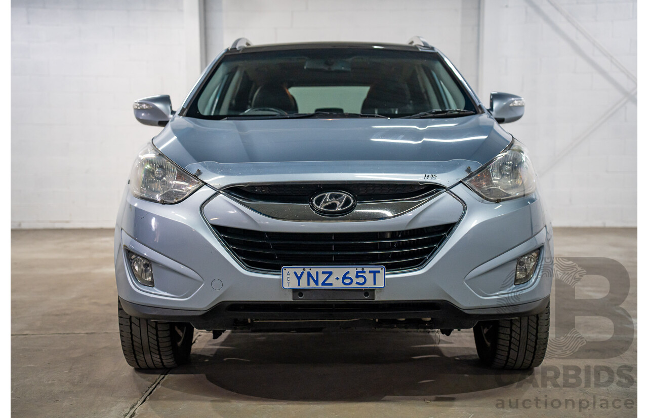 11/11 Hyundai Ix35 Highlander LM MY11 4d Wagon Blue 2.0L