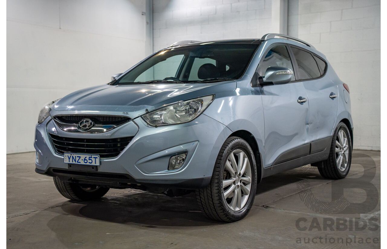 11/11 Hyundai Ix35 Highlander LM MY11 4d Wagon Blue 2.0L