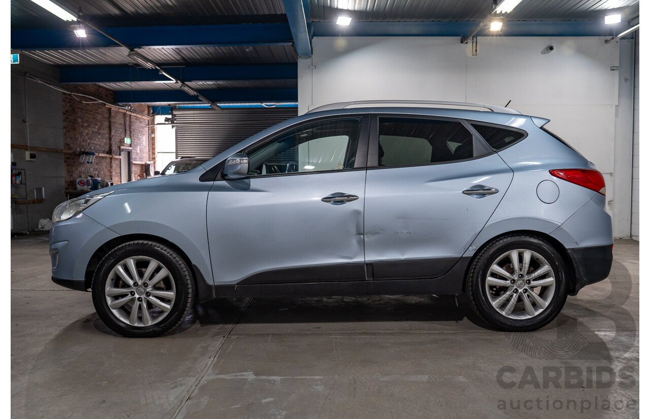 11/11 Hyundai Ix35 Highlander LM MY11 4d Wagon Blue 2.0L