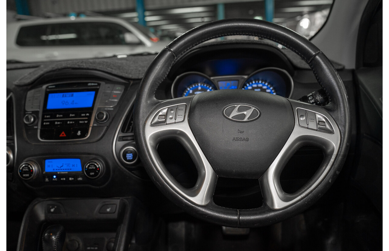 11/11 Hyundai Ix35 Highlander LM MY11 4d Wagon Blue 2.0L