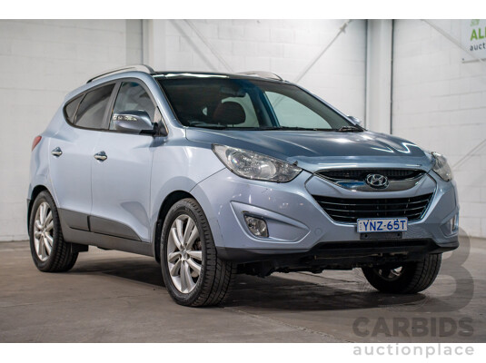 11/11 Hyundai Ix35 Highlander LM MY11 4d Wagon Blue 2.0L