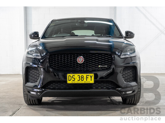 04/2019 Jaguar E-Pace P200 R-Dynamic S (AWD) X540 MY19 4D Wagon Narvik Black Turbo 2.0L