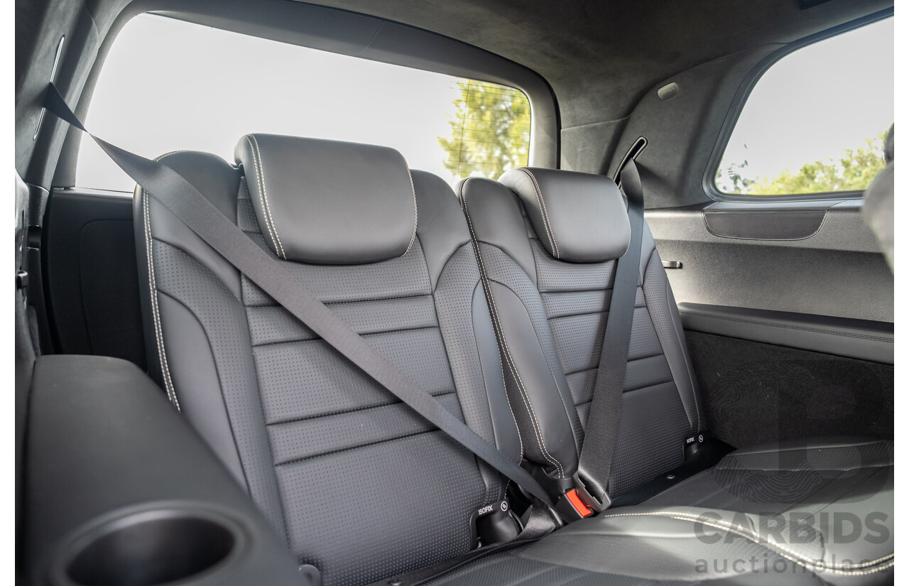 6/2018 Mercedes-Benz GLS 63 AMG 4Matic (AWD) X166 MY17 4d Wagon Selenite Grey Metallic Twin Turbo V8 5.5L - 7 Seater