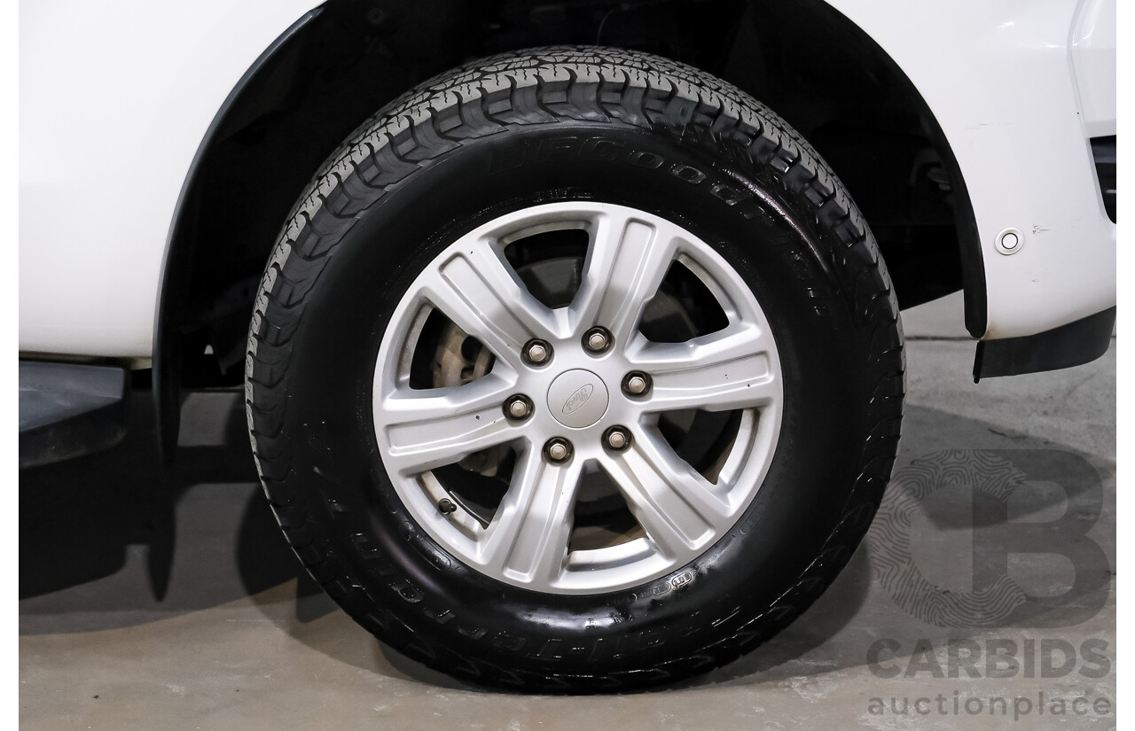 12/2021 Ford Ranger XLT 2.0 Hi-Rider PX MKIII MY21.75 Double Cab P/Up Arctic White Twin Turbo Diesel 2.0L