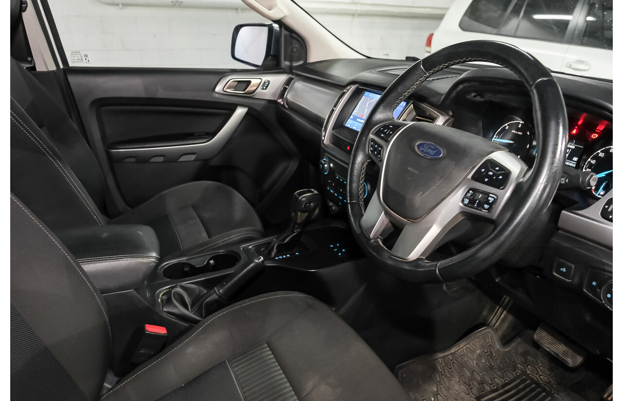 12/2021 Ford Ranger XLT 2.0 Hi-Rider PX MKIII MY21.75 Double Cab P/Up Arctic White Twin Turbo Diesel 2.0L