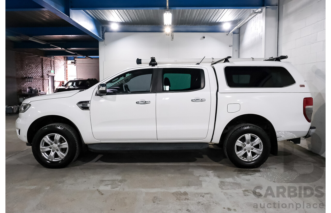 12/2021 Ford Ranger XLT 2.0 Hi-Rider PX MKIII MY21.75 Double Cab P/Up Arctic White Twin Turbo Diesel 2.0L