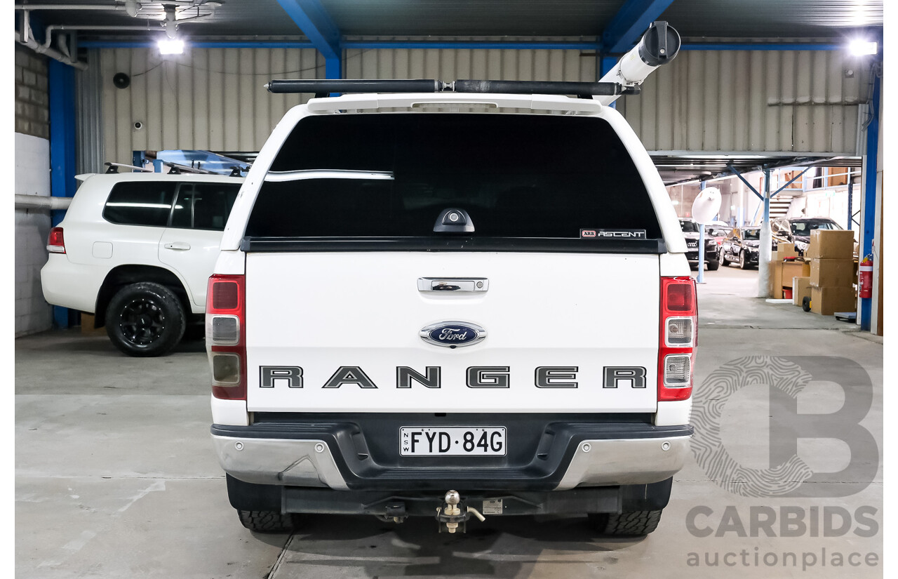 12/2021 Ford Ranger XLT 2.0 Hi-Rider PX MKIII MY21.75 Double Cab P/Up Arctic White Twin Turbo Diesel 2.0L