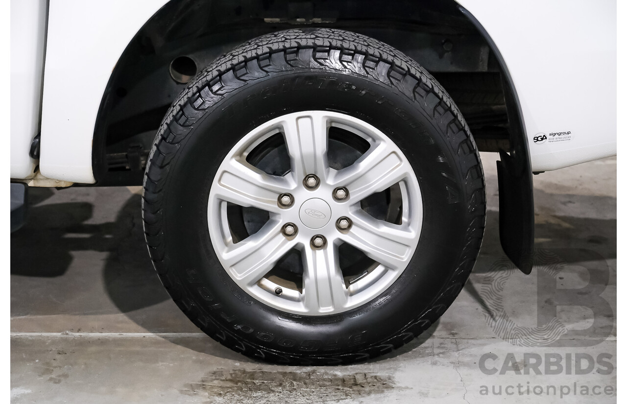 12/2021 Ford Ranger XLT 2.0 Hi-Rider PX MKIII MY21.75 Double Cab P/Up Arctic White Twin Turbo Diesel 2.0L