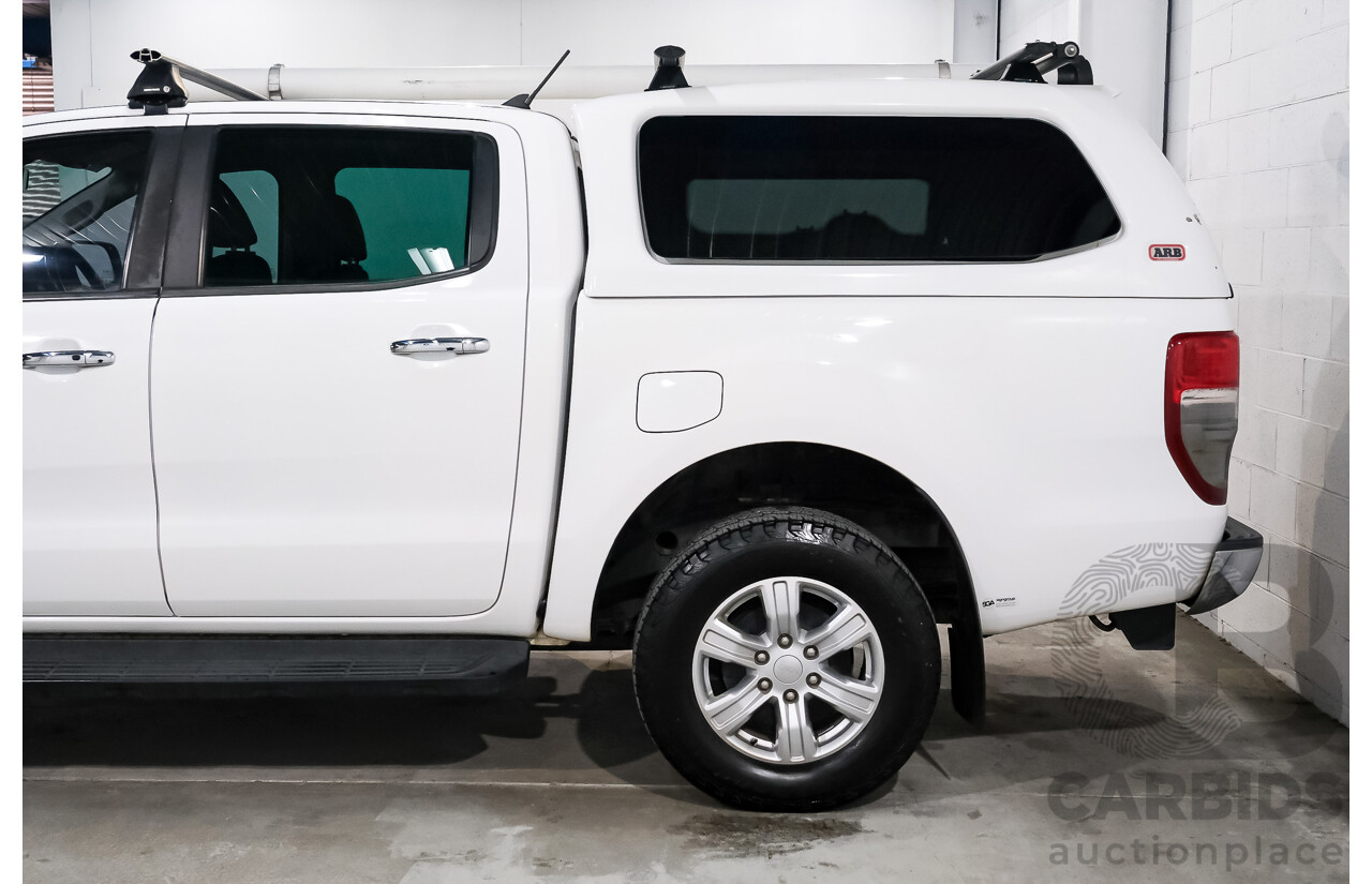 12/2021 Ford Ranger XLT 2.0 Hi-Rider PX MKIII MY21.75 Double Cab P/Up Arctic White Twin Turbo Diesel 2.0L