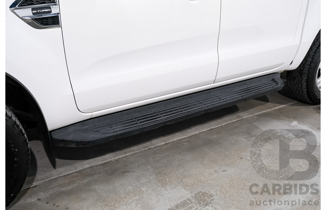 12/2021 Ford Ranger XLT 2.0 Hi-Rider PX MKIII MY21.75 Double Cab P/Up Arctic White Twin Turbo Diesel 2.0L