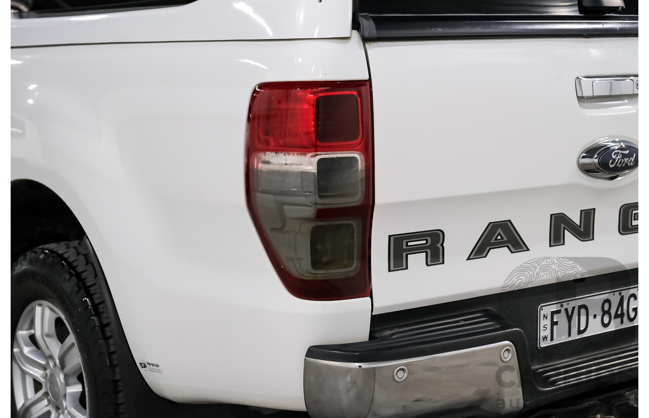 12/2021 Ford Ranger XLT 2.0 Hi-Rider PX MKIII MY21.75 Double Cab P/Up Arctic White Twin Turbo Diesel 2.0L