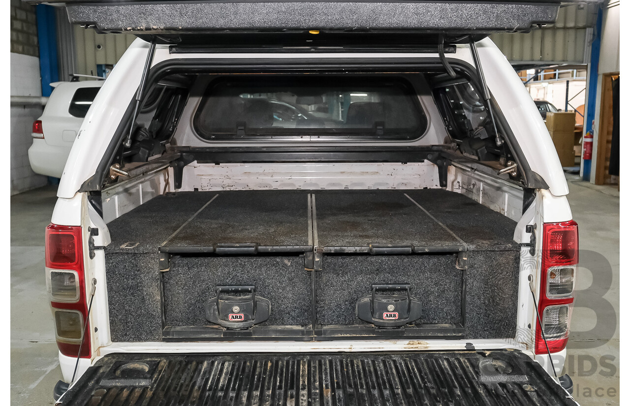 12/2021 Ford Ranger XLT 2.0 Hi-Rider PX MKIII MY21.75 Double Cab P/Up Arctic White Twin Turbo Diesel 2.0L
