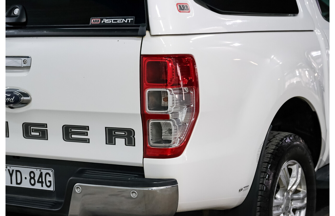 12/2021 Ford Ranger XLT 2.0 Hi-Rider PX MKIII MY21.75 Double Cab P/Up Arctic White Twin Turbo Diesel 2.0L