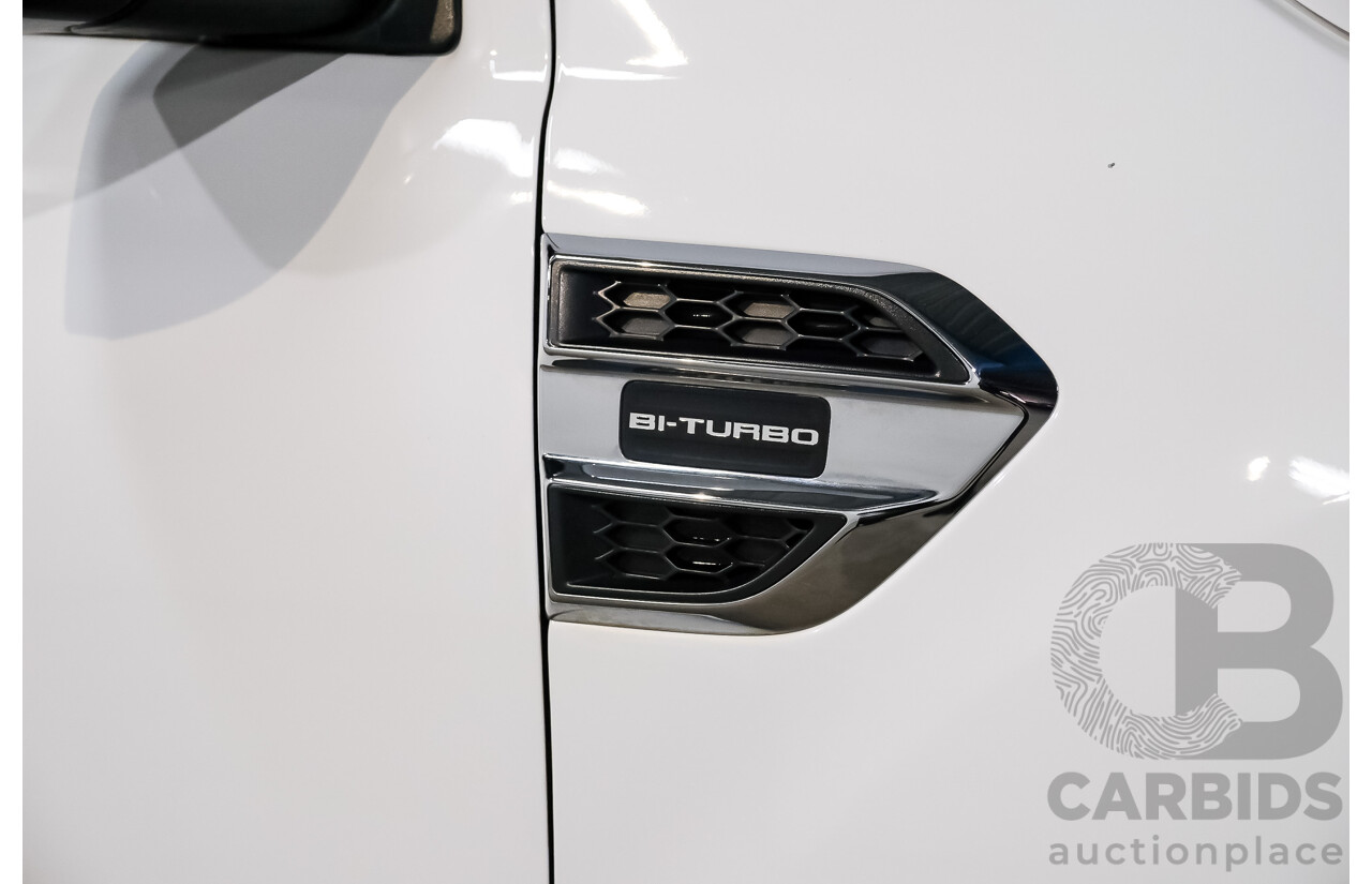 12/2021 Ford Ranger XLT 2.0 Hi-Rider PX MKIII MY21.75 Double Cab P/Up Arctic White Twin Turbo Diesel 2.0L