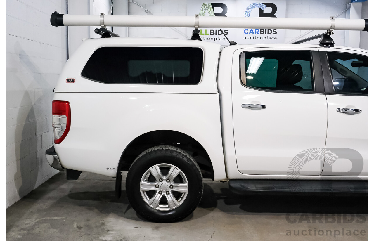 12/2021 Ford Ranger XLT 2.0 Hi-Rider PX MKIII MY21.75 Double Cab P/Up Arctic White Twin Turbo Diesel 2.0L
