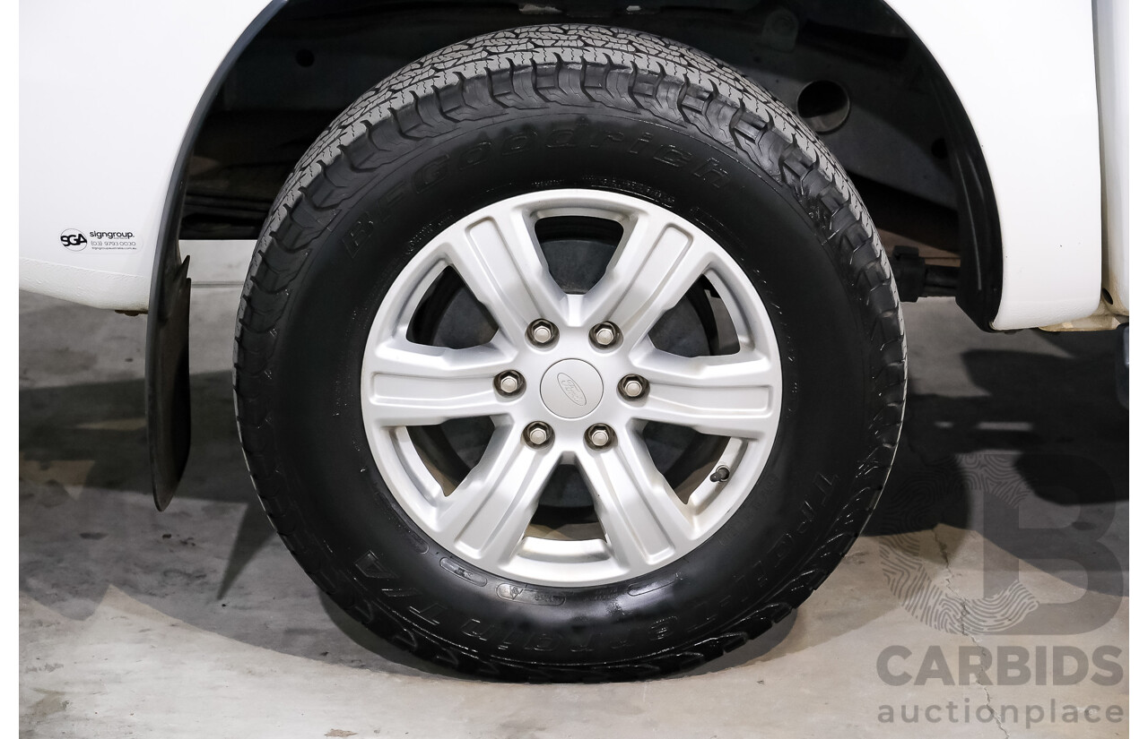 12/2021 Ford Ranger XLT 2.0 Hi-Rider PX MKIII MY21.75 Double Cab P/Up Arctic White Twin Turbo Diesel 2.0L