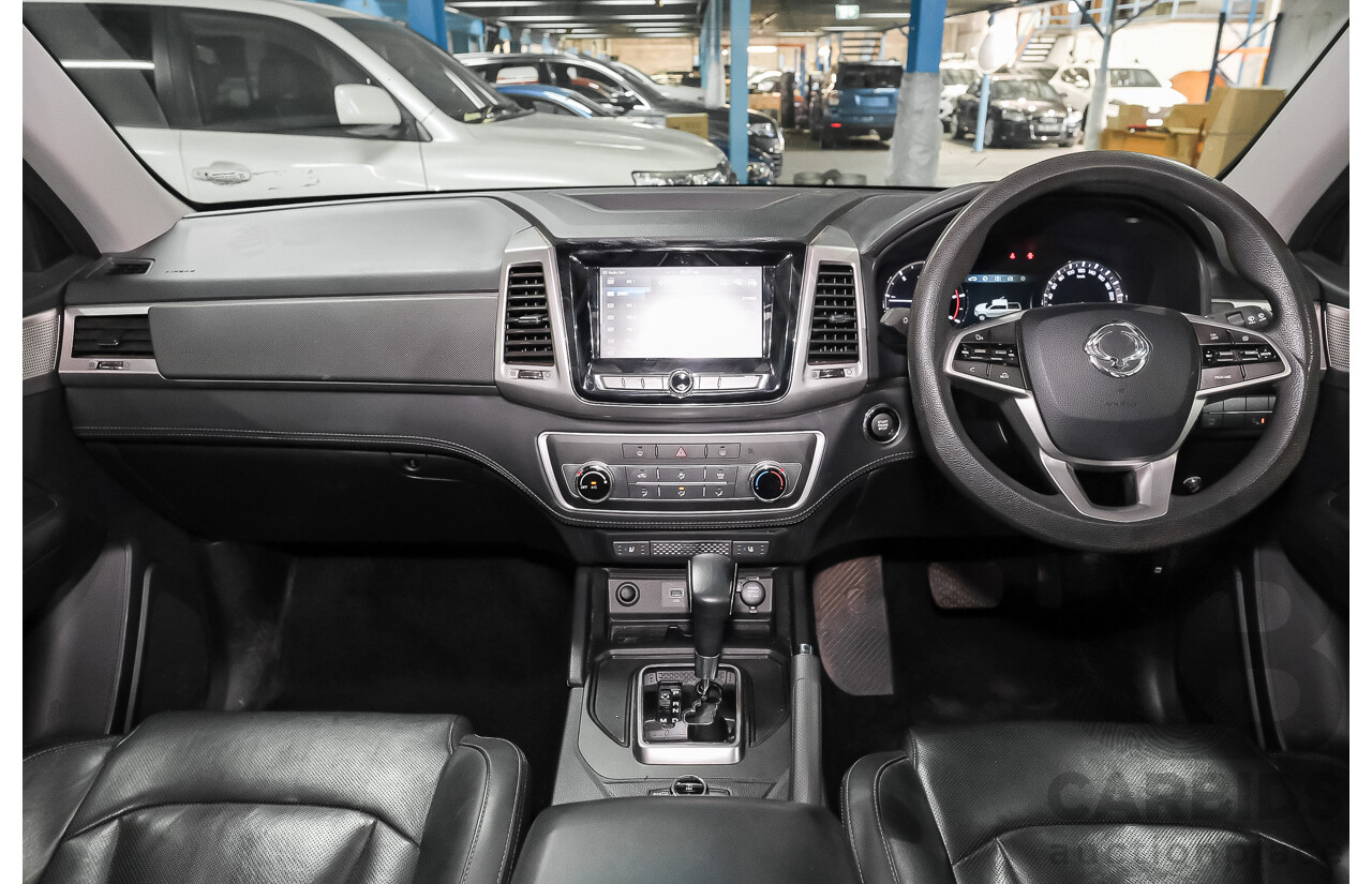 03/2019 Ssangyong Musso Ultimate 4x4 Q200 MY19 Dual Cab Utility Altantic Blue Metallic Turbo Diesel 2.2L