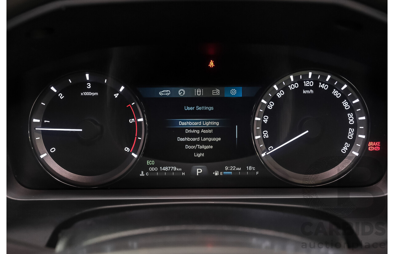 03/2019 Ssangyong Musso Ultimate 4x4 Q200 MY19 Dual Cab Utility Altantic Blue Metallic Turbo Diesel 2.2L