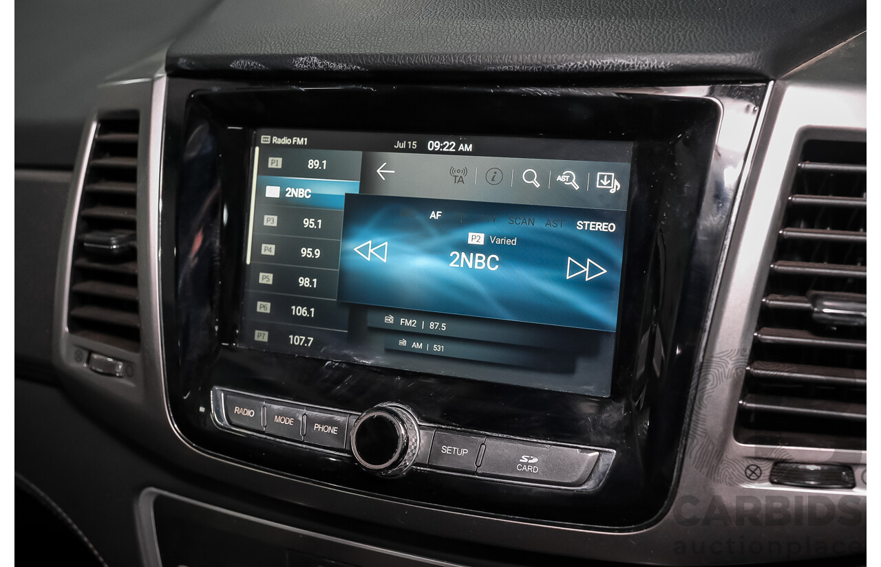 03/2019 Ssangyong Musso Ultimate 4x4 Q200 MY19 Dual Cab Utility Altantic Blue Metallic Turbo Diesel 2.2L