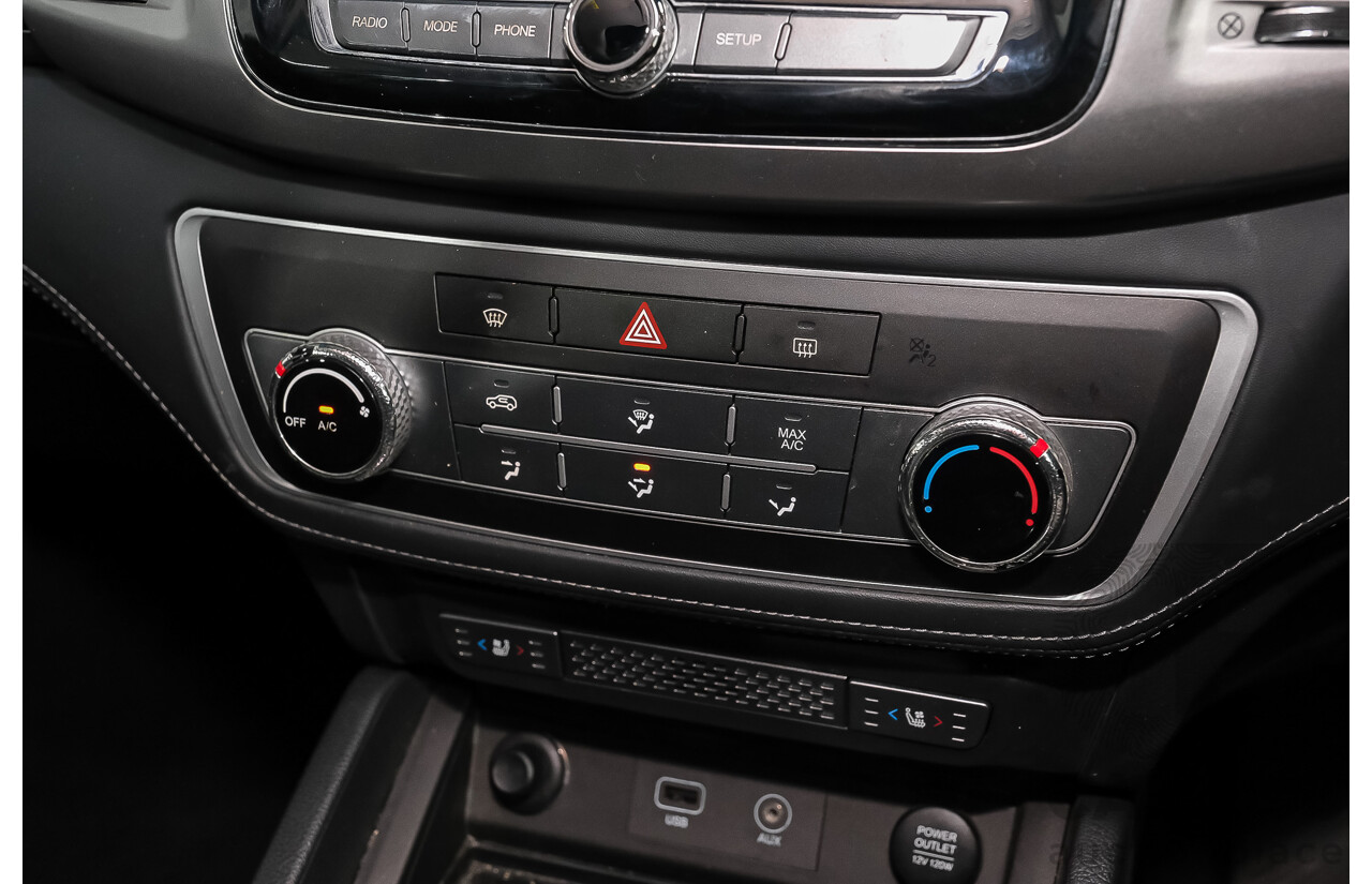 03/2019 Ssangyong Musso Ultimate 4x4 Q200 MY19 Dual Cab Utility Altantic Blue Metallic Turbo Diesel 2.2L